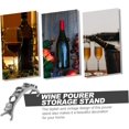 thumbnail image 5 of Wine Cork Ornament Display Stand Desktop Wine Cork Shelf Wine Cork Holder Bar Rack, 5 of 5
