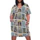 thumbnail image 1 of Vestido holgado de Tarot con bolsillo vestido de cóctel de verano vestido de cumpleaños 6 tarjetas, 1 of 6