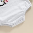 thumbnail image 7 of Bagilaanoe 4th of July Newborn Baby Boy Girl Rompers Star Embroidery Short Sleeve Bodysuit 3M 6M 12M 18M Infant One Piece Short Jumpsuit for Independence Day, 7 of 7