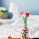 thumbnail image 3 of 4pcs 30cm Rose Stuffed Plush Toy Rose Dolls Simulation Rose Bouquet Gift on Valentine's Day Flower for Lover(Pink,Orange, Purple, Red), 3 of 3