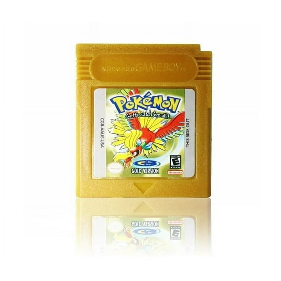 Classic Pokemn Game Boy series For Nintndo GBC Gold Silver Blue Red Green