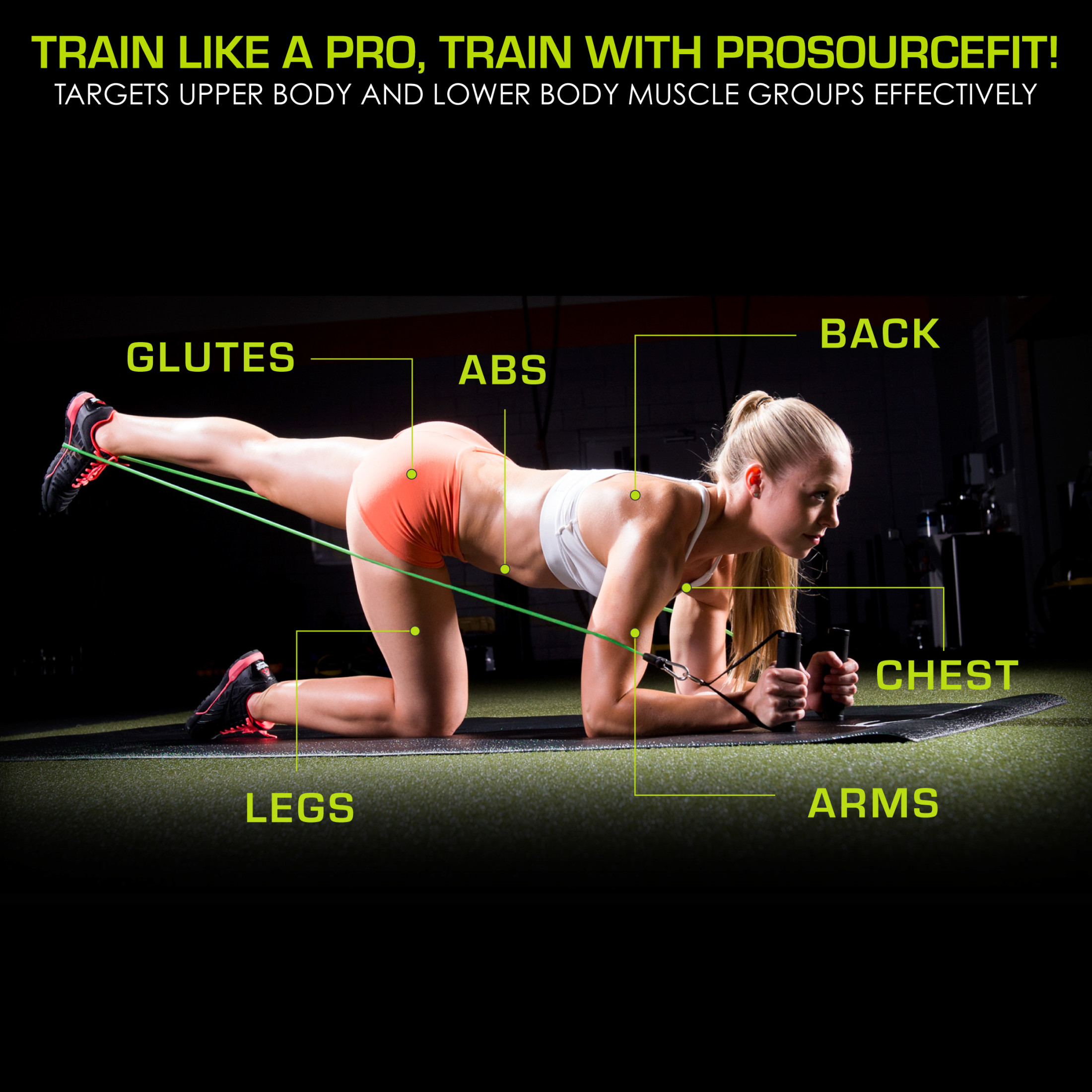 Prosourcefit Single 5-8 lb Resistance Band photo 5