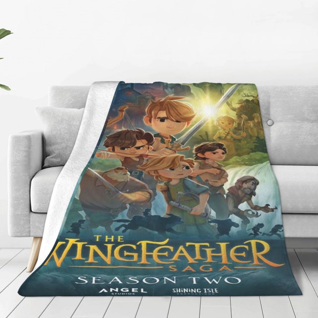 Manta de viaje de felpa suave The Wingfeather Saga para dormitorio, sala de estar, sofá, oficina, regalo para todas las estaciones para mujeres, hombres, niñas y niños.