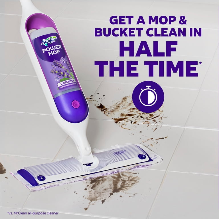 Swiffer PowerMop Refill Solution, Lavender, 2 x 25.3 Fl Oz photo 4
