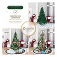 thumbnail image 4 of Arbol de Navidad Pino Navideño Frondoso Esquimal Verde, 1.20m 380 Ramas, 4 of 6