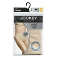 thumbnail image 4 of Jockey® Essentials Women's Seamfree® Slimming Brief Panties, Cooling Shapewear, Tummy Smoothing Underwear, Pack of 2, Sizes Small-3XL, 5353, 4 of 5