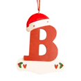thumbnail image 1 of New Year  Tree Decor Hanging Ornament Creative Wooden Gift Durable Diy Alphabet Christmas Decoration, 1 of 6