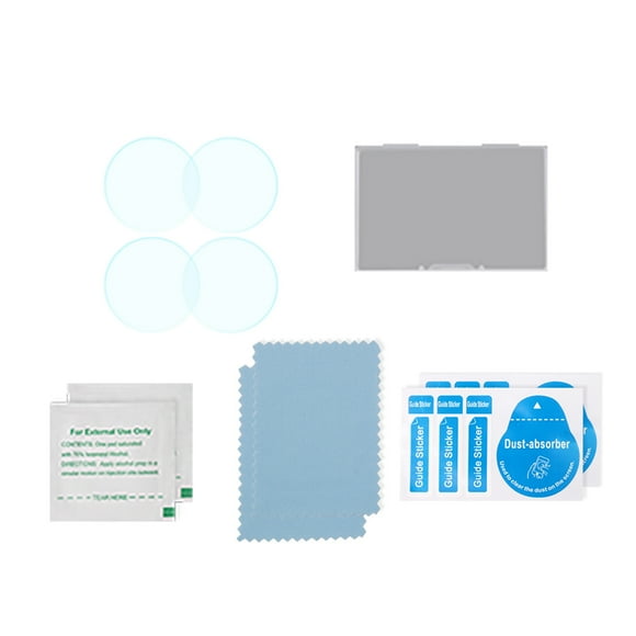 Matsuzay 4 Uds. Gafas protectoras de operación Simple a prueba de polvo película protectora transparente a prueba de explosiones gafas para el hogar Accesorios para aéreos