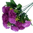 thumbnail image 2 of Fake Flower Imitation Carnation Imitation Lilac Bunch of Silk Flowers Fake Flowers Wedding Plants Home Decoration Desktop Decoration FOR Mother’s Day, 2 of 8