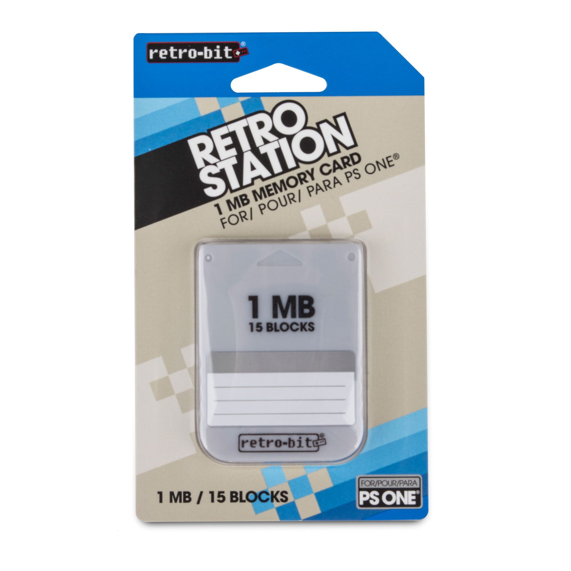 RetroBit Genuine 1MB Memory Card for Sony PS1 PlayStation 1 Walmart