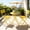Yellow, variant on LOGYAT 3-Piece Patio Bistro Set, Folding Table & 2 Chairs, Space-Saving, Outdoor Conversation Furniture for Balcony, Garden, Patio, Yellow