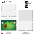 thumbnail image 6 of 25 Happy Holidays Greeting Cards & Envelopes – Great for Business, Christmas and New Year's Party Invitations, Thank You Cards, Announcements, Complimentary Cards to Gifts and Presents – 5" x 7", 6 of 6