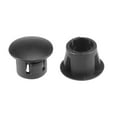 thumbnail image 3 of 10pcs  7.8mm x 8mm Black Nylon Round Snap Locking Panel Hole Cover, 3 of 3