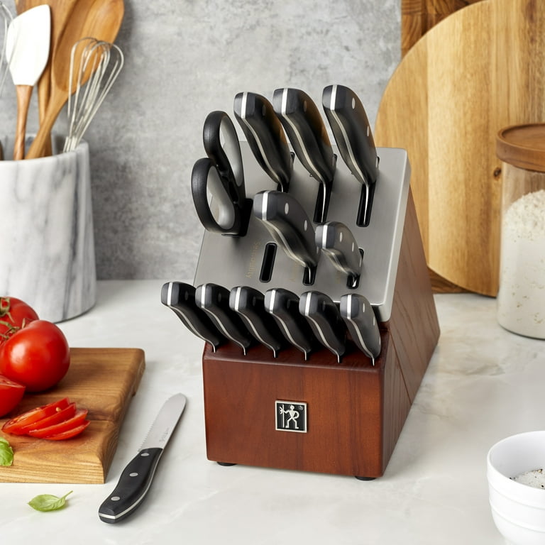 Henckels Forged Accent 14pc Self-Sharpening Knife Block Set - 035886525774  35886525774