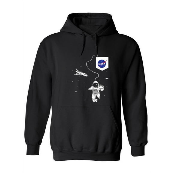 NASA Nasa Spaceman Hoodie Men -NASA Designs, Male Medium