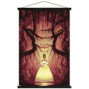 Disney Princess - Tiana - Good vs Evil Wall Poster with Magnetic Frame, 22.375" x 34"