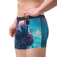 thumbnail image 2 of Naloa DJ Panda Hot Air Balloon Mens Underwear - Boxers for Men, Mens Boxer Briefs, Classic Briefs for Men-Small, 2 of 5