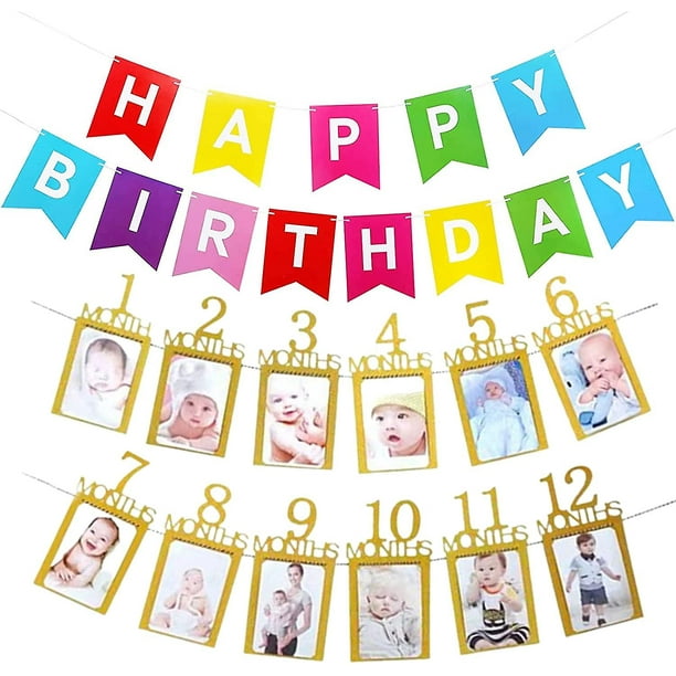 Feliz Cumple Mes Mes De Vida De Mi Bebe 396 Vectores De Stock Y