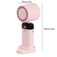 thumbnail image 3 of Enfriador de aire de mano, ventilador personal plegable de 3 velocidades, ultra silencioso para interiores (rosa) DQrwqpou Libre de BPA, 3 of 3