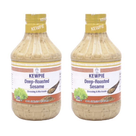 Creamy Deep Roasted Sesame Dressing & Marinade 2 Bottles 30 Fl.oz. (887mL) each. By: Kewpie