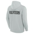 thumbnail image 3 of Men's Fanatics Gray Tennessee Volunteers Blaze Tri-Blend Pullover Hoodie, 3 of 3