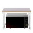 thumbnail image 4 of Wood Microwave Oven Stand Rack, Storage Racks Kitchen Cabinet Counter Shelf With Fine Workmanship  For Microwave Electric Cooker Plates, 4 of 8