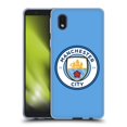 thumbnail image 1 of Head Case Designs Officially Licensed Manchester City Man City FC Badge Blue Full Colour Soft Gel Case Compatible with Samsung Galaxy A01 Core (2020), 1 of 7