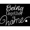 thumbnail image 3 of Villa, Mlli 14x12 Black Modern Framed Museum Art Print Titled - Being Together Home, 3 of 5