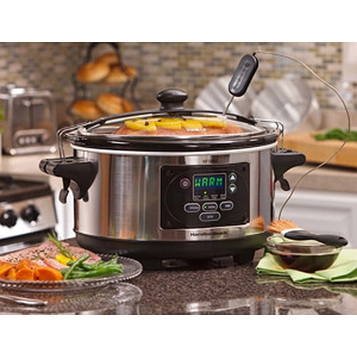 Hamilton Beach 33969 6 qt. Meat Probe Slow Cooker