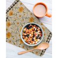 thumbnail image 3 of Spring Daisy Kitchen Dish Towels for Drying Dishes Set of 2, Country Vintage Yellow White Floral Leaf Plaid Waffle Weave Microfiber Hand Tea Bathroom Towels Quick Dry & Absorbent Towel 12x12, 3 of 7