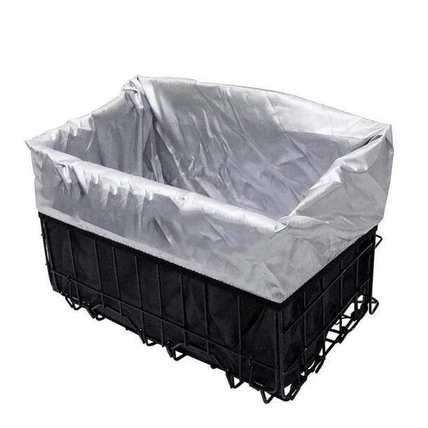 Bike Basket Liner Ripstop Material Covering Rainproof Basket Liner