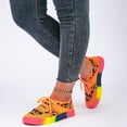 thumbnail image 4 of YOUYEDIAN Orthopedic Shoes for Women Arch Support Non Slip Slip on Nurse Shoes Breathable Mesh Stretch Hiking Shoes Comfortable 2026 Foam Shoes (Saffron), 4 of 4