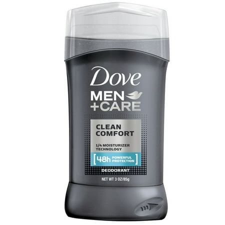 Dove Men Care Powerful Protection Deodorant, Clean Comfort - 3 Oz, 2 Pack