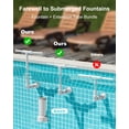 thumbnail image 3 of Fuente para Piscina POOLHOUR 2025 con Altura Mejorada para Piscinas, 3 of 9