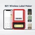 thumbnail image 2 of B21 Wireless Inkless Label Printer Barcode Label Printer Tag Notes Printing Paper Sticker Machine ,Improve Efficiency, 2 of 5