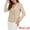 Beige, variant on DARING DIVA Women's Double Breasted Long Sleeve Work Jacket Office Suit XS Black