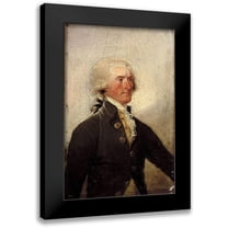 Trumbull, John 17x24 Black Modern Framed Museum Art Print Titled - Thomas Jefferson, 1788