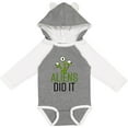 thumbnail image 3 of Inktastic Aliens DId It Boys or Girls Long Sleeve Baby Bodysuit, 3 of 5