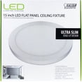 thumbnail image 2 of Feit 74051 15 in. LED Flush Light, White, 2 of 3