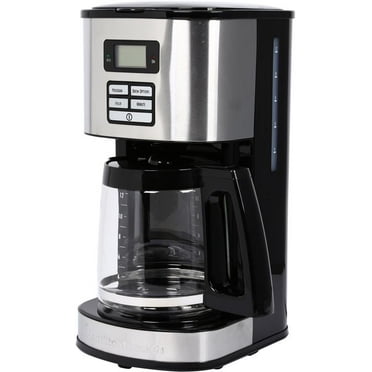 Hamilton Beach 2-Way Programmable Coffee Maker, Single-Serve and 12 Cup ...