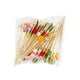 thumbnail image 4 of Toystoory 100 Uds palillos de pinchos desechables creativos surtidos de frutas bambú cóctel pastel palillos de comida fiesta accesorio Type2 NO2, 4 of 6