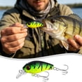 thumbnail image 2 of Appât Crankbait Rigide de Pêche en Surface avec Yeux 3D Réalistes pour Truite et, 2 of 7