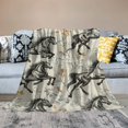 thumbnail image 2 of Orinice Aesthetic Horse Throw Blanket - Plush, Soft, Comfy, Lightweight, Warm, Fuzzy,  Blanket for Couch, Sofa, Bed, Travel, Outdoor, Home Decor for All  50x60in, 2 of 6