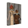thumbnail image 2 of Trademark Fine Art 'Fox Couple 1930s' Canvas Art by Fab Funky, 2 of 3