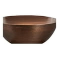 thumbnail image 2 of HomeStock Vintage Visions Coffee Table Copper, modern coffee table, glass coffee table, wooden coffee table, round coffee table, small coffee table for Living Room, 2 of 3
