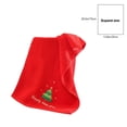 thumbnail image 4 of Nsxcdh Christmas Towel Face Towel Gift Red Green Polyester 30.7x18.8in Soft Festive Absorbent for, 4 of 9