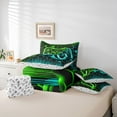 thumbnail image 6 of Castle Fairy Ombre Video Game Twin Bedding Sets,Honeycomb Gamepads Bedding Comforter Set, 6 of 8