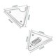 thumbnail image 4 of Juego de cubiertas de panel lateral de motocicleta para Honda Crf1100l Africa Twin 2020, 4 of 5