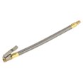 thumbnail image 1 of Unique Bargains Stainless Steel 10cm Air Chuck Inflator Compressor Pump Extension Hose for Car Motorbike Quick Connect, 1 of 7
