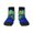 3 Black, variant on Geometry Dash Funny Socks Men Women Adults Novelty Graphic Crew Tube Socks Crazy Design Casual Dress Socks for Sports,Running,Travel